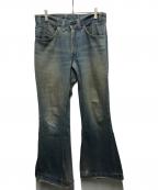 LEVI'Sリーバイス）の古着「70'S684 ビックベルデニムパンツ」｜インディゴ