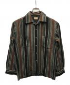 McGREGORマクレガー）の古着「50-60’Sウールオープンカラーシャツ」｜ブラウン