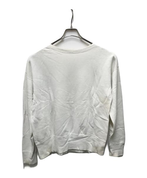 BRENT（ブレント）BRENT (ブレント) 50'S前Vスウェット ホワイト サイズ:Lの古着・服飾アイテム