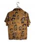 DRESS HIPPY (ドレスヒッピー) FESTIVAL S/S SHIRT・フェスティバルショートスリーブシャツ ベージュ サイズ:S：8000円
