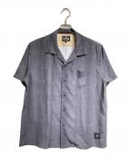 DRESS HIPPYドレスヒッピー）の古着「DH MINK S/S SHIRT Natural/DHミンク 半袖シャツ」｜グレー