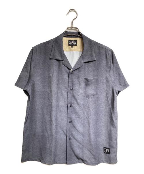 DRESS HIPPY（ドレスヒッピー）DRESS HIPPY (ドレスヒッピー) DH MINK S/S SHIRT Natural/DHミンク 半袖シャツ  グレー サイズ:Sの古着・服飾アイテム