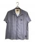 DRESS HIPPY（ドレスヒッピー）の古着「DH MINK S/S SHIRT Natural/DHミンク 半袖シャツ 」｜グレー
