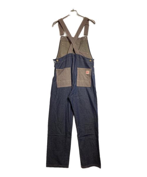 AT-DIRTY（アットダーティ）AT-DIRTY (アットダーティ) WORKERS ALLS DENIM インディゴ サイズ:Sの古着・服飾アイテム