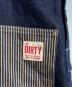 中古・古着 AT-DIRTY (アットダーティ) WORKERS ALLS DENIM インディゴ サイズ:S：8000円