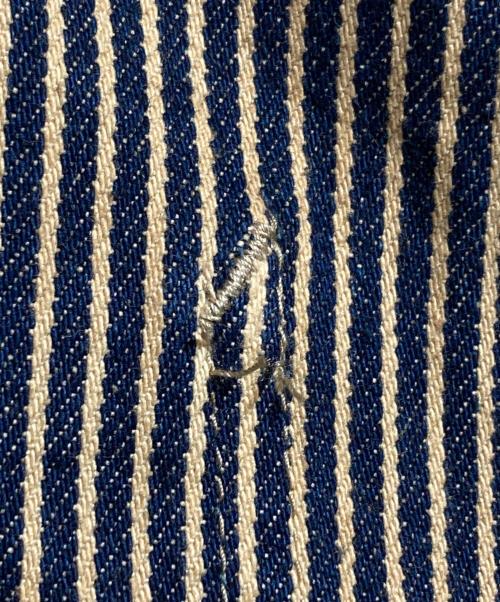 AT-DIRTY（アットダーティ）AT-DIRTY (アットダーティ) WORKERS ALLS B.HICKORY ベージュ サイズ:Mの古着・服飾アイテム