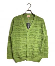 DRESS HIPPY（ドレスヒッピー）の古着「SEA SIDE CARDIGAN/シーサイドカーディガン」｜グリーン