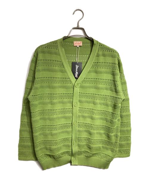 DRESS HIPPY（ドレスヒッピー）DRESS HIPPY (ドレスヒッピー) SEA SIDE CARDIGAN/シーサイドカーディガン グリーン サイズ:Lの古着・服飾アイテム