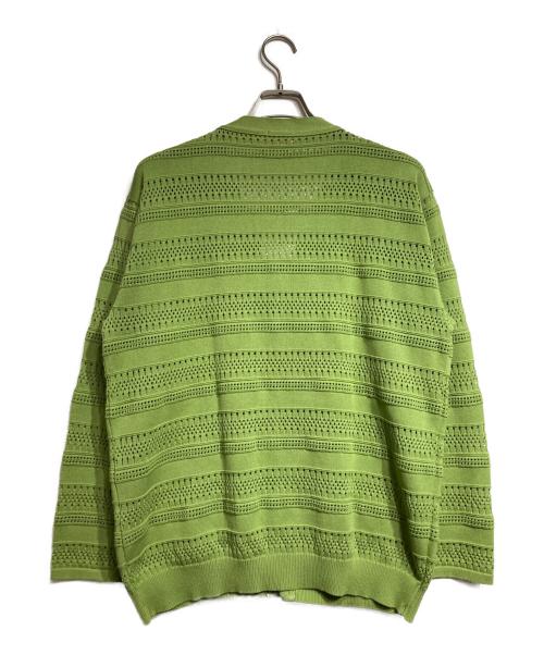 DRESS HIPPY（ドレスヒッピー）DRESS HIPPY (ドレスヒッピー) SEA SIDE CARDIGAN/シーサイドカーディガン グリーン サイズ:Lの古着・服飾アイテム