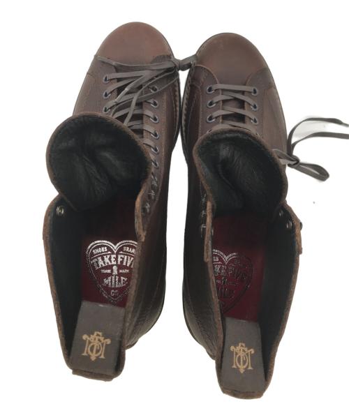 TAKEFIVE MILE（テイクファイブマイル）TAKEFIVE MILE (テイクファイブマイル) MONKEY BOOTS ブラウン サイズ:7Eの古着・服飾アイテム