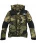 THE NORTH FACE（ザ ノース フェイス）の古着「NOVELTY BALTRO LIGHT JACKET カモフラダウンジャケット」｜オリーブ