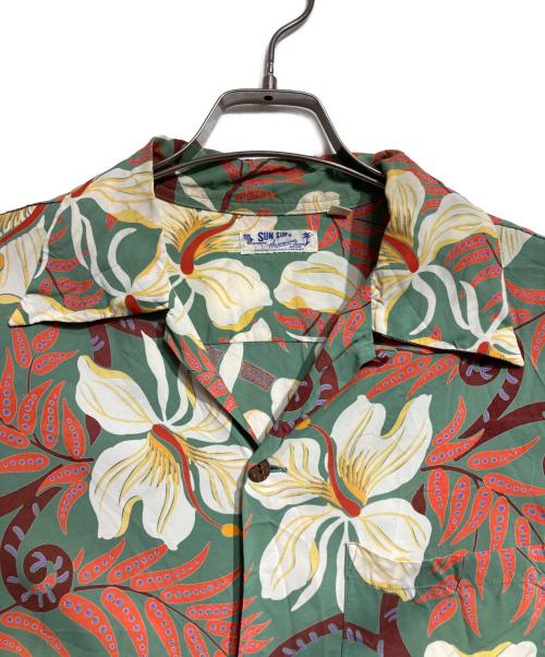 Sun Surf（サンサーフ）Sun Surf (サンサーフ) アロハシャツ/Aloha shirt グリーン サイズ:Mの古着・服飾アイテム