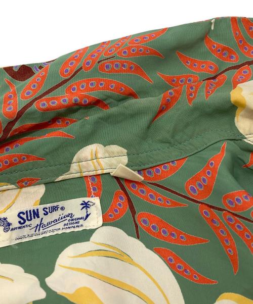 Sun Surf（サンサーフ）Sun Surf (サンサーフ) アロハシャツ/Aloha shirt グリーン サイズ:Mの古着・服飾アイテム
