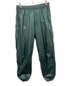 PERTEXパーテックス）の古着「キビタキナイロンパンツ」｜グリーン
