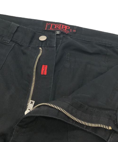TRIPP NYC（トリップニューヨークシティー）TRIPP NYC (トリップニューヨークシティー) ボンテージパンツ ブラック サイズ:34の古着・服飾アイテム