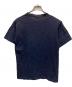 stussy (ステューシー) フロッキープリントTシャツ ネイビー サイズ:	SIZE S：5000円