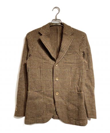 ✨美品・RETFORD✨ボリオリ　ツイードテーラードジャケット　アルパカ　モヘヤ 中古・古着通販】BOGLIOLI (ボリオリ) 千鳥柄テーラードジャケット