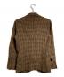 BOGLIOLI (ボリオリ) 千鳥柄テーラードジャケット ブラウン サイズ:46：12000円