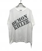 SAINT MICHAELセントマイケル）の古着「DEMON KILLER TEE」｜ホワイト