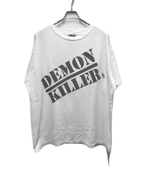 SAINT MICHAEL（セントマイケル）SAINT MICHAEL (セントマイケル) DEMON KILLER TEE ホワイト サイズ:XXLの古着・服飾アイテム
