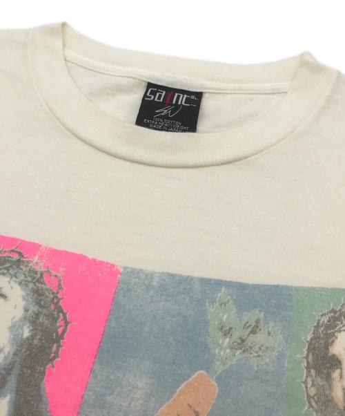 SAINT MICHAEL（セントマイケル）SAINT MICHAEL (セントマイケル) Sean Wotherspoon (ショーン・ワザーズプーン) SW SS TEE/VEGES ホワイト サイズ:XXLの古着・服飾アイテム