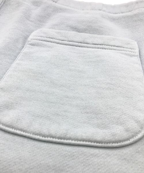 SAINT MICHAEL（セントマイケル）SAINT MICHAEL (セントマイケル) RIBON SAINT SWEAT SHORTS ブルー サイズ:Lの古着・服飾アイテム