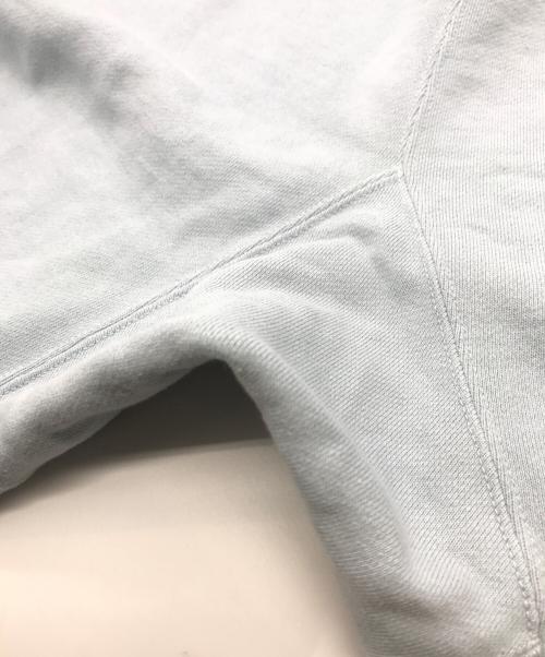 SAINT MICHAEL（セントマイケル）SAINT MICHAEL (セントマイケル) RIBON SAINT SWEAT SHORTS ブルー サイズ:Lの古着・服飾アイテム