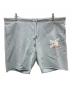 SAINT MICHAEL（セントマイケル）の古着「RIBON SAINT SWEAT SHORTS」｜ブルー