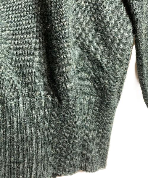 Vivienne Westwood man（ヴィヴィアン ウェストウッド マン）Vivienne Westwood man (ヴィヴィアン ウェストウッド マン) ROUGHLY STITCHED ORB KNIT グリーン サイズ:48の古着・服飾アイテム