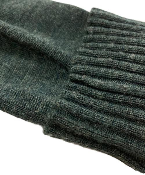 Vivienne Westwood man（ヴィヴィアン ウェストウッド マン）Vivienne Westwood man (ヴィヴィアン ウェストウッド マン) ROUGHLY STITCHED ORB KNIT グリーン サイズ:48の古着・服飾アイテム