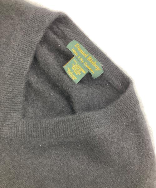 daniel bishop（-）daniel bishop (-) カシミヤニット ブラック サイズ:Lの古着・服飾アイテム