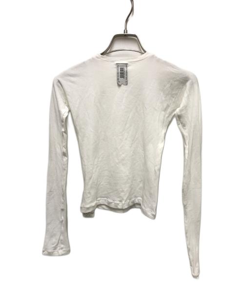 PROTOTYPES（プロトタイプス）prototypes (プロトタイプス) ロングスリーブカットソー ホワイト サイズ:S/Mの古着・服飾アイテム