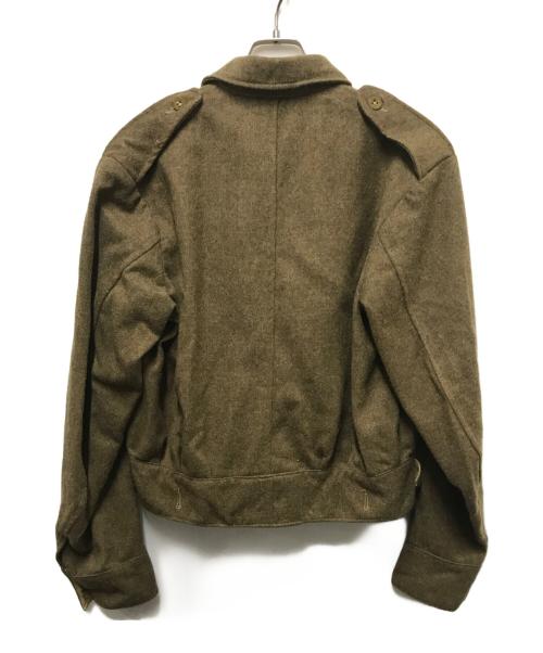 カナダ軍（カナダグン）カナダ軍 (カナダグン) 40'SBATTLEDRESS ウールジャケット ブラウン サイズ:16の古着・服飾アイテム