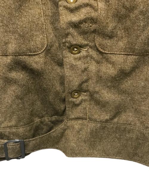 カナダ軍（カナダグン）カナダ軍 (カナダグン) 40'SBATTLEDRESS ウールジャケット ブラウン サイズ:16の古着・服飾アイテム