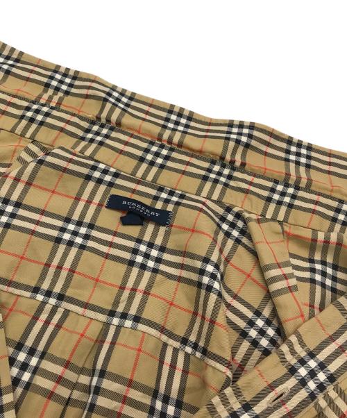BURBERRY LONDON（バーバリーロンドン）BURBERRY LONDON (バーバリーロンドン) ノバチェックシャツ ブラウン サイズ:Lの古着・服飾アイテム