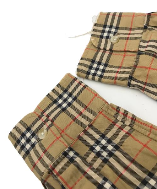 BURBERRY LONDON（バーバリーロンドン）BURBERRY LONDON (バーバリーロンドン) ノバチェックシャツ ブラウン サイズ:Lの古着・服飾アイテム