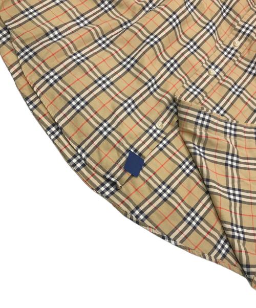 BURBERRY LONDON（バーバリーロンドン）BURBERRY LONDON (バーバリーロンドン) ノバチェックシャツ ブラウン サイズ:Lの古着・服飾アイテム