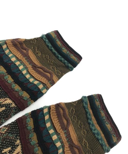 TUNDRA（ツンドラ）TUNDRA (ツンドラ) 3Dニット グリーン サイズ:XLの古着・服飾アイテム