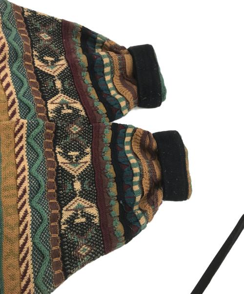 TUNDRA（ツンドラ）TUNDRA (ツンドラ) 3Dニット グリーン サイズ:XLの古着・服飾アイテム