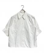 JIL SANDERジルサンダー）の古着「SHIRT 77 SS/半袖シャツ」｜ホワイト