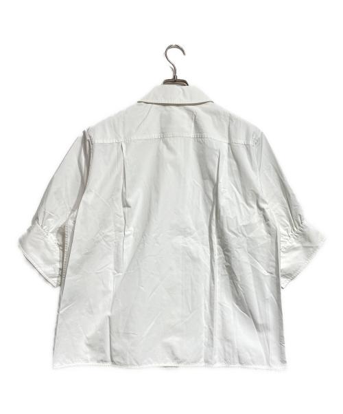 JIL SANDER（ジルサンダー）JIL SANDER (ジルサンダー) SHIRT 77 SS/半袖シャツ ホワイト サイズ:34の古着・服飾アイテム