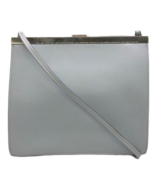CELINE（セリーヌ）CELINE (セリーヌ) クラスプミニショルダーバッグ ブルー サイズ:不明の古着・服飾アイテム