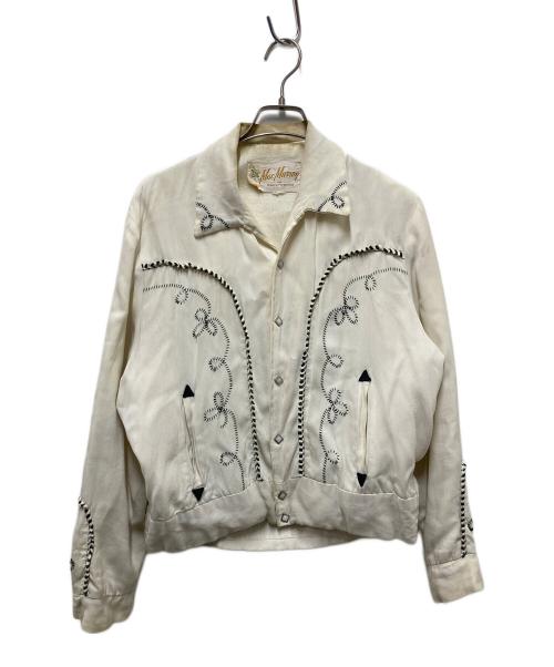 Mac Murray（マックマレー）Mac Murray (マックマレー) 50'sウエスタンジャケット ホワイト サイズ:-の古着・服飾アイテム