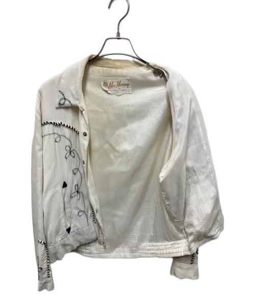 Mac Murray（マックマレー）Mac Murray (マックマレー) 50'sウエスタンジャケット ホワイト サイズ:-の古着・服飾アイテム