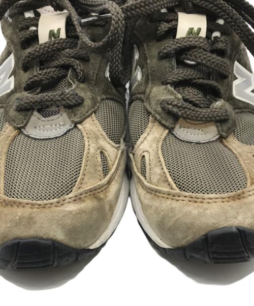 NEW BALANCE（ニューバランス）NEW BALANCE (ニューバランス) ローカットスニーカー ブラウン×グリーン サイズ:US 8 1/2の古着・服飾アイテム