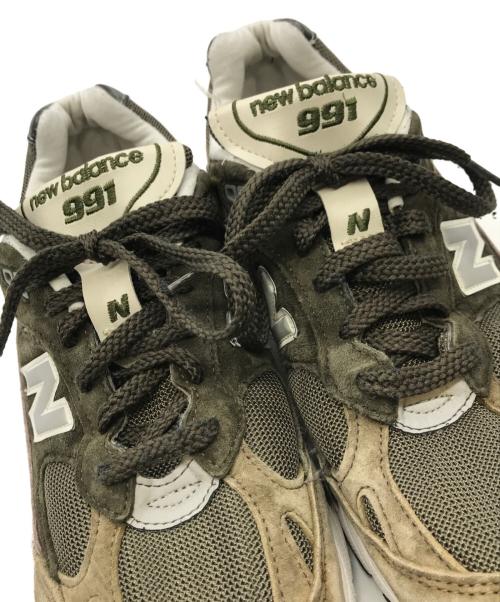 NEW BALANCE（ニューバランス）NEW BALANCE (ニューバランス) ローカットスニーカー ブラウン×グリーン サイズ:US 8 1/2の古着・服飾アイテム