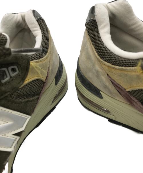 NEW BALANCE（ニューバランス）NEW BALANCE (ニューバランス) ローカットスニーカー ブラウン×グリーン サイズ:US 8 1/2の古着・服飾アイテム