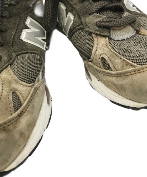 NEW BALANCE（ニューバランス）NEW BALANCE (ニューバランス) ローカットスニーカー ブラウン×グリーン サイズ:US 8 1/2の古着・服飾アイテム