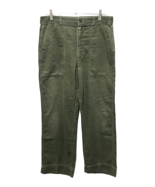 US ARMY（ユーエスアーミー）US ARMY (ユーエスアーミー) ベイカーパンツ グリーン サイズ:-の古着・服飾アイテム