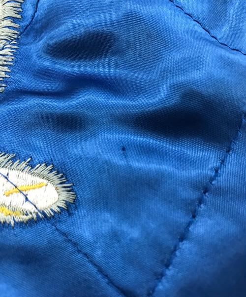 SWITCH（スイッチ）SWITCH (スイッチ) スカジャン ネイビー×イエロー サイズ:Mの古着・服飾アイテム